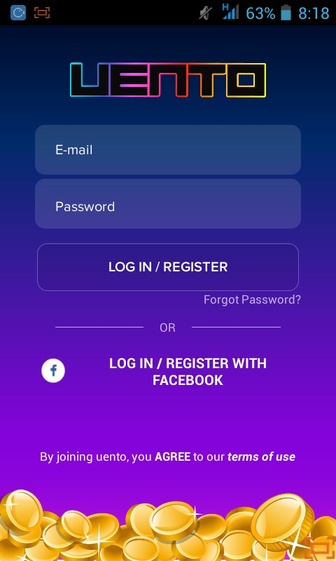 Login Uento